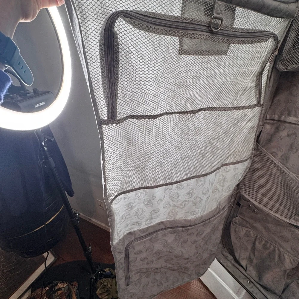 Atlantic Rolling Garment Bag Suitcase Carry On Premium Travel Luggage Wheeled
